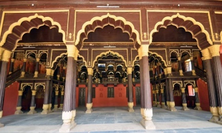 Interior of Tipu Sultan's Summer Palace